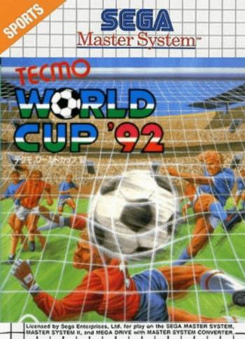 Cover Tecmo World Cup '92 for Master System II